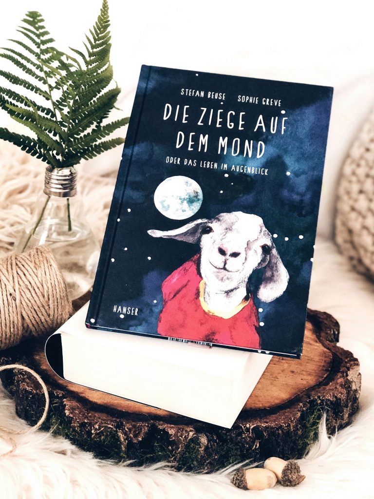 Rezension Stefan Beuse & Sophie Greve – Die Ziege auf dem Mond: Oder das Leben im Augenblick