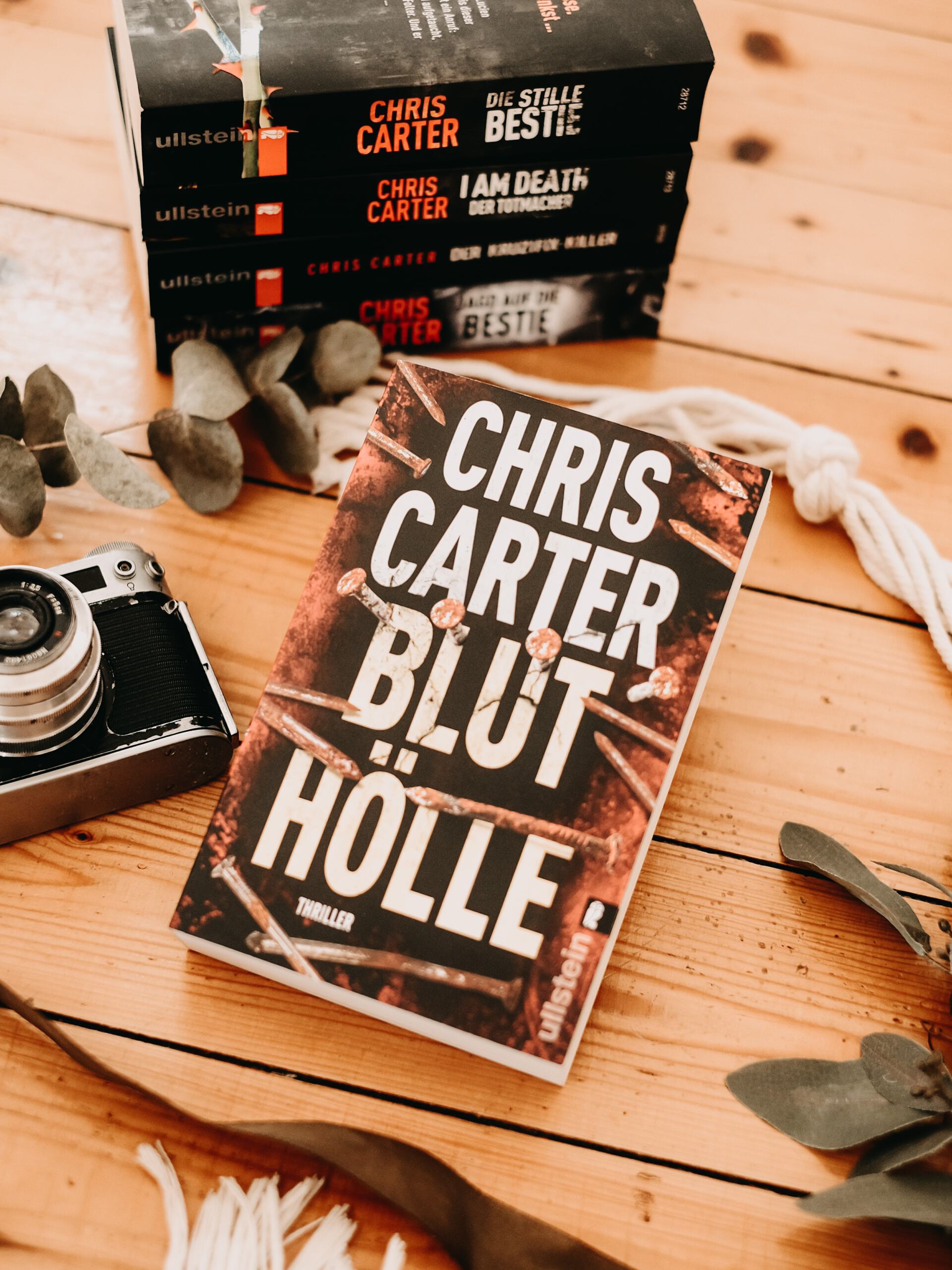 Rezension Chris Carter Bluthölle Ein Hunter und Garcia Thriller 11 LIVE BREATH WORDS